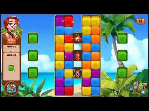 Lost Island Blast Adventure Level 841 - NO BOOSTERS 🏝️ | SKILLGAMING ✔️