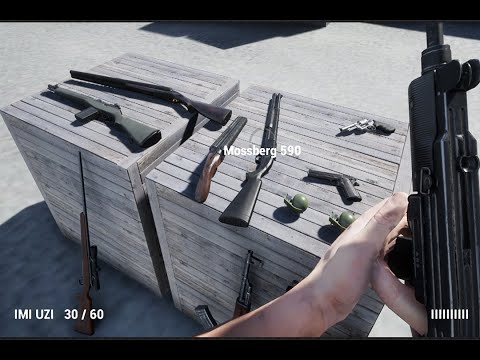 Unreal Game Project Test 073 - All weapon types and UI improvements
