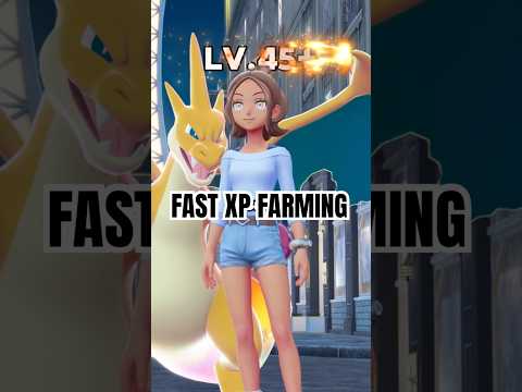 The FASTEST Way To Level Up Your Pokemon In Legends Z-A
