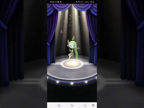 caught Meloetta from special research 💚🎶#pokemongo#shorts