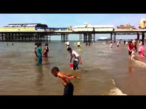 Umair beach Blackpool