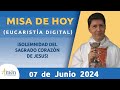 Misa de Hoy Viernes 07 de Junio 2024 l Eucaristía Digital l Padre Carlos Yepes l Católica l Dios