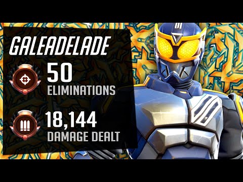 GALE INSANE SOLDIER 76 AND SOJOURN! 50 ELIMS! POTG! [ OVERWATCH 2 SEASON 6 TOP 500 ]
