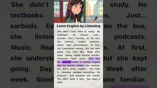 Learn English by Listening | English Reading and Listening Practice #easyenglish #englishmerl