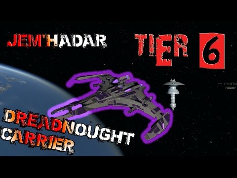 Jem'hadar Dreadnought Carrier [T6] – with all ship visuals - Star Trek Online
