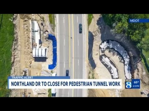 Road closures upcoming for tunnel work