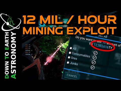12 mil / hour AFK Mining Exploit | SpaceBourne 2