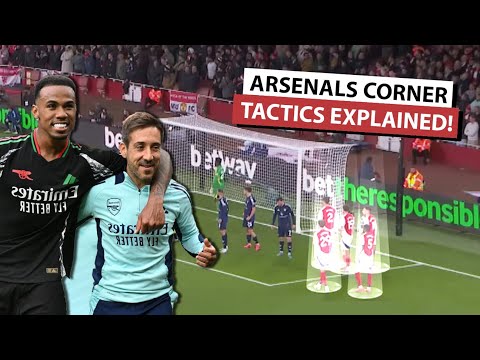 Arsenal's CORNER TACTICS Explained | Tactical Analysis