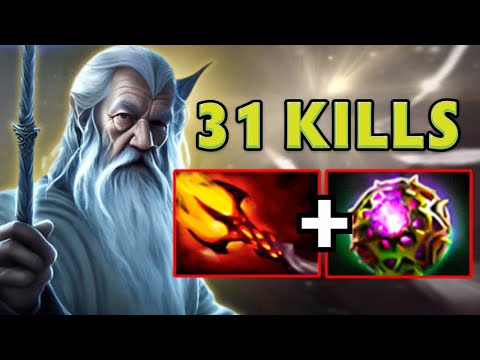 Keeper of the Light Mid lane 31Kills Dagon Build delete Rank Top 1 Immortal🔥