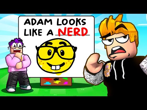 Can We Beat Roblox DRAW A BLANK!? (FUNNY DRAWING PICTURE GAME CHALLENGE!)