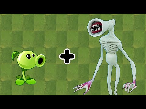 Siren Head Great Mother + Peashooter | Plants vs Zombies Animation