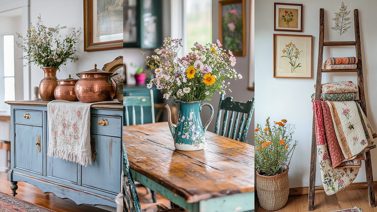 From Thrifted Antique Treasures to Cozy Farmhouse Dreams | Vintage Decorating Ideas