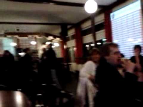 Robur et Velocitas B1 kampioen, feest in de kantine