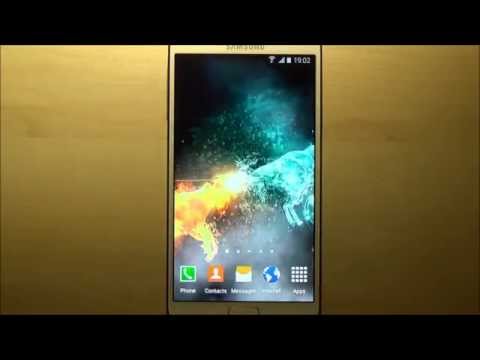 Fire & Ice Live Wallpaper Video