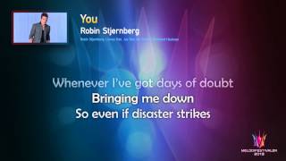 Robin Stjernberg &quot;You&quot; -- (On screen Lyrics)
