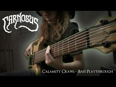 Carnosus - Calamity Crawl (SEVEN STRING BASS PLAYTHROUGH 2023)