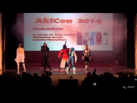 AKICON 2014 01 11 2014   Game дефиле   Kohaku No Yume cosband  DRAMAtical Murder