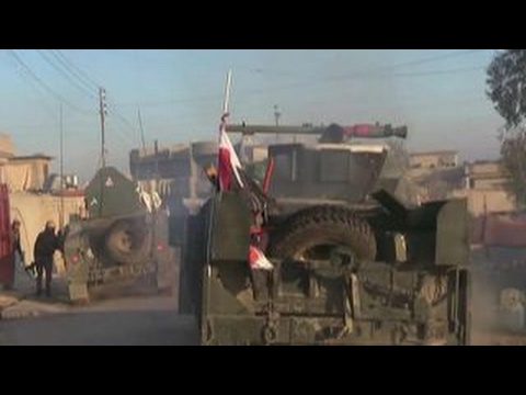On the ground with Iraq's most elite forces in Mosul