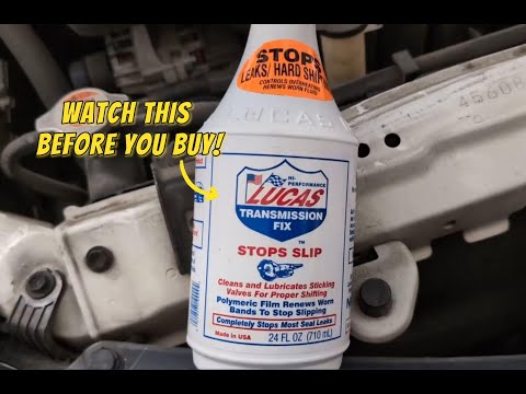 STOP! Watch This Honest Review Before Using Lucas Oil Transmission Fix!