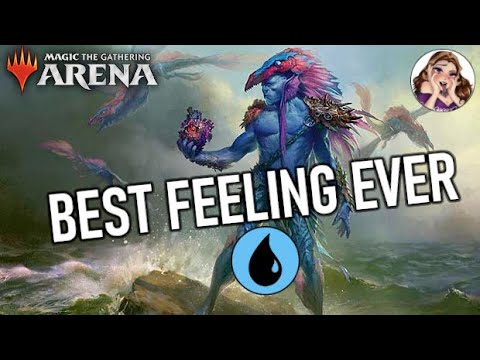 THE BEST MYTHIC MONO BLUE DECK IN ARENA | MTG Arena Historic Brawl
