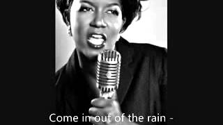 Come in out of the rain - Wendy Moten