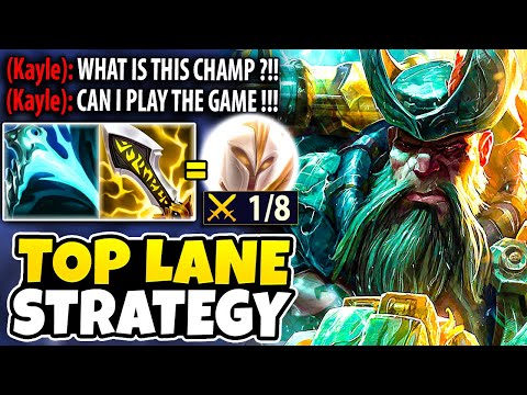 I Used This Top Lane Strategy To Dominate Kayle As Gangplank!