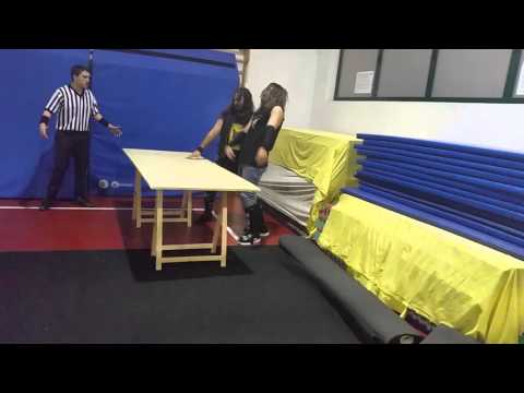 Brutus vs Graves hardcore match (Camera Mobile)