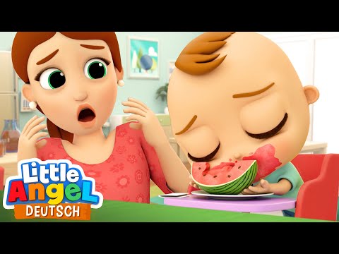 Klein Joni ist müde | Das Mittags-Schläfchen | Little Angel Deutsch - Kinderlieder