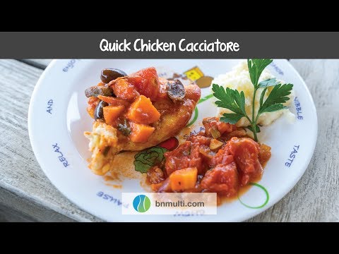 Quick chicken cacciatore #Bariatric recipes