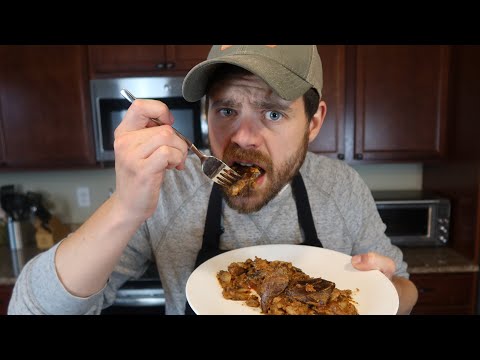 Trying a Turkey Heart and Liver