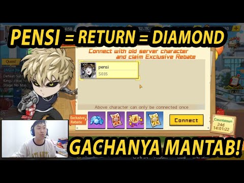 🔥🔥GACHA GACHA!! YANG PENSI MERAPAT (DEVELEPORS BAGI2 DIAMOND) - ONE PUNCH MAN: The Strongest