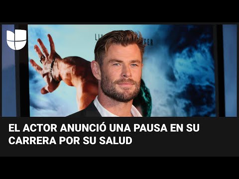 Chris Hemsworth anuncia que podría desarrollar Alzheimer: ¿cuáles son los factores de riesgo?