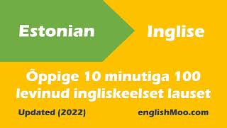 Learn English from Estonian | Tasuta inglise keele tund | Estonian to English | Õpi inglise keelt