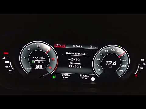 Audi A8 D5 3.0 TDI 286ps 0-200 acceleration.