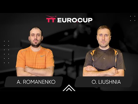 20:05 Andrii Romanenko - Oleksandr Liushnia 13.06.2025 TT Euro.Cup Ukraine Professional. TABLE 3