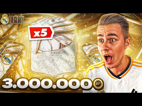 5 ICONS! 🔥 I BUILT A NEW LINEUP FOR 3 MILLION COINS! | FC 26 - RM to Glory [#7]