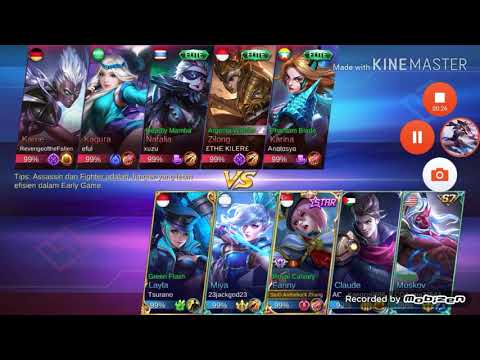Anthehock Zhang Gameplay Fanny + Savage!!!