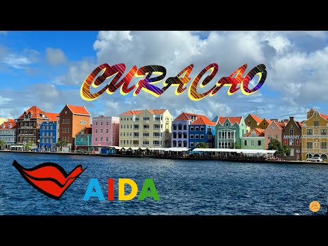 Karibik mit AIDAperla Teil  2,  Curacao, ⚓️   Mambo Beach  🌴🌞⛱️ und Willemstad, 10.12.2023