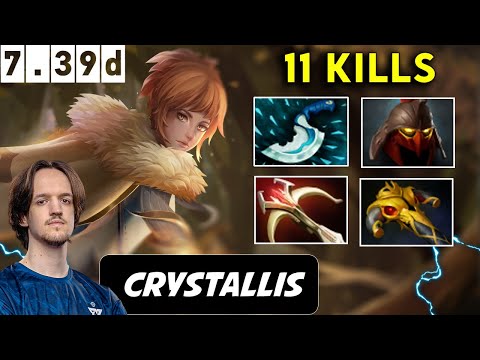 Crystallis Marci Safelane 11 KILLS - THE INTERNATIONAL 2025 Dota 2 Pro player Gameplay