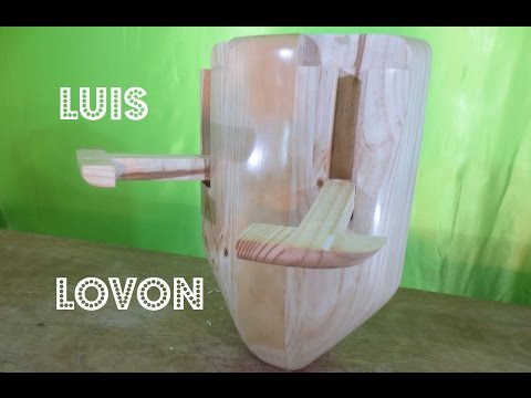 Cómo hacer un colgador o perchero de madera, paso a paso