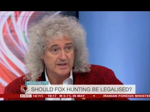 Brian May discussion on BBC Victoria Derbyshire 14072015 with News