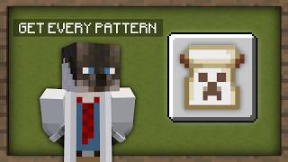 How To Get EVERY Banner Pattern In Minecraft