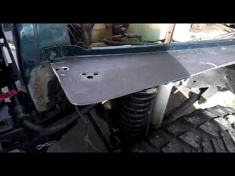 installing Smittybilt tube fenders part 1