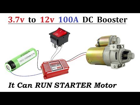Run 1500W DC Motor with 3V cell New Amazing Hack