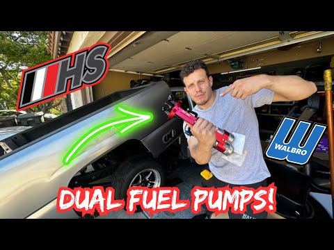 UPGRADING TO DUAL FUEL PUMPS ON MY TURBO LS 5.3!!
