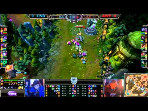 CBLoL Brazilian League 2014: CNB e-Sports Club vs Team awp G1 (27.04.2014)