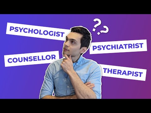 Psychiatrist vs Therapist vs Counselor vs Psychologist