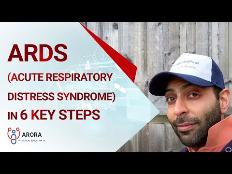 ARDS (acute respiratory distress syndrome) in 6 key steps