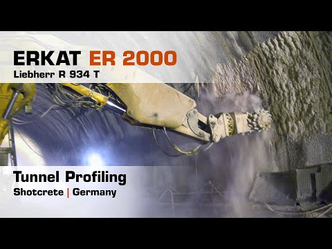 Tunnelling, Erkat ER 2000 + Liebherr R 934 T