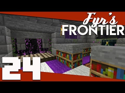 Minecraft: Fyr's Frontier - 024 - Enderman XP Farm! | Minecraft 1.14 Vanilla Survival